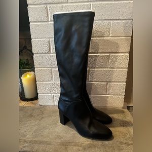 Franco Sarto Faux Leather Knee High Boot/Bootie